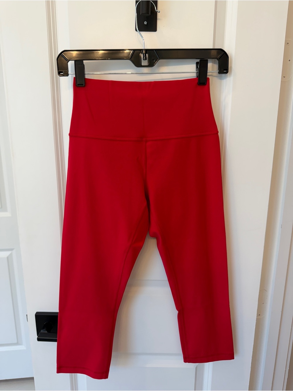 CRZ YOGA Red Capri Leggings